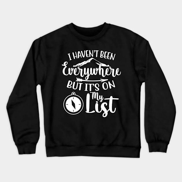 Hiking Mountain Hiking Adventure Mountains Crewneck Sweatshirt by BK55